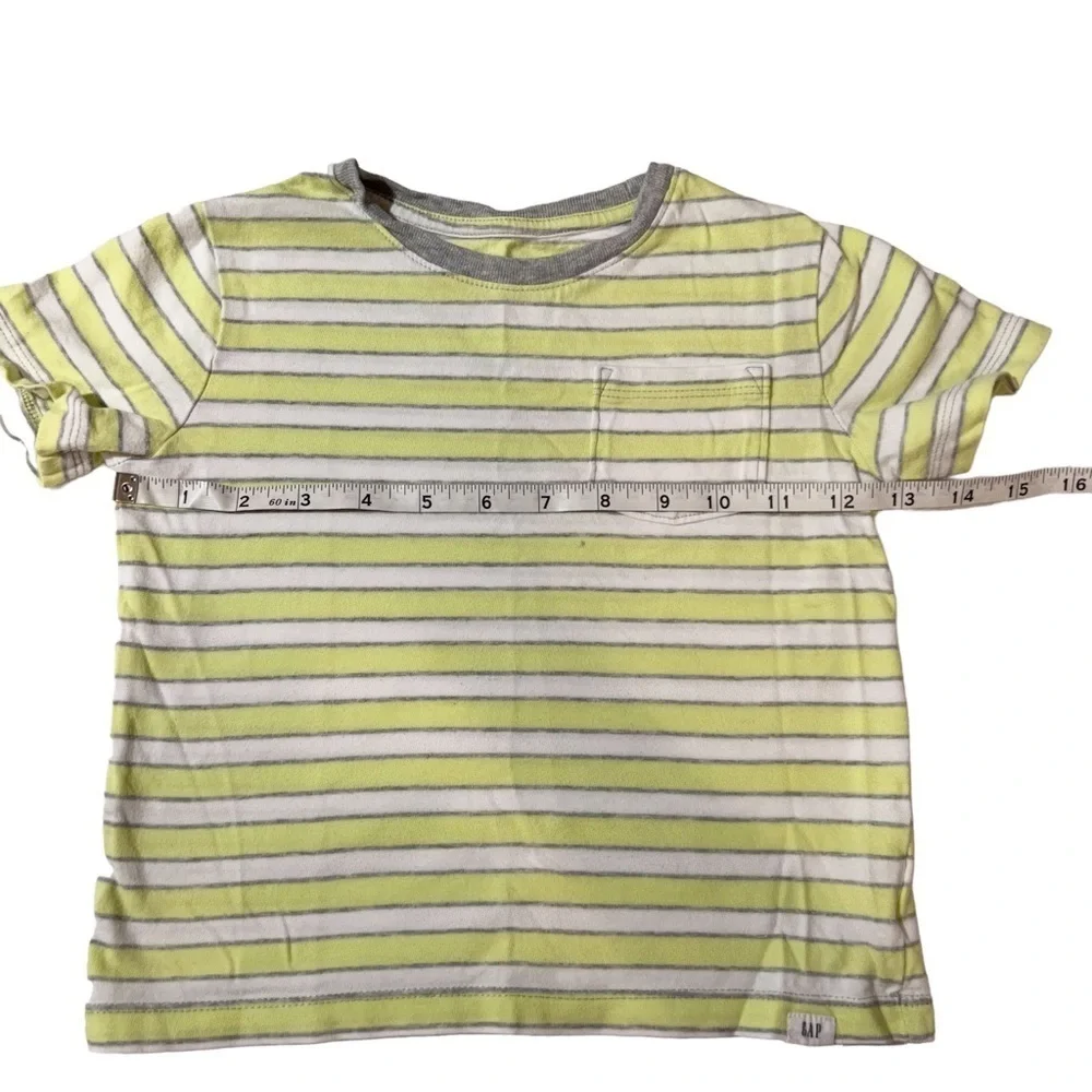 GAP| Kids Stripe Pocket Short Sleeve T-Shirt- Size 3T